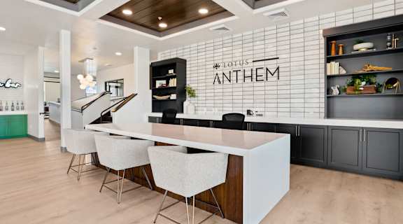 Community Kitchen at Lotus Anthem Apartments, Utah, 84015