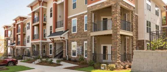 Apartment Building Exterior at The Aster Cary, Cary, NC 27519