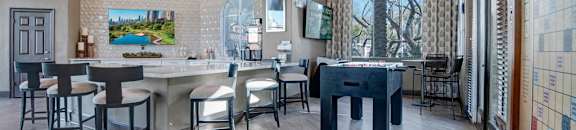 Clubhouse| The Catherine Townhomes in Scottsdale