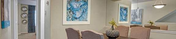 Crown Molding in Living and Dining Areas | Apartments For Rent In Scottsdale AZ | The Catherine Townhomes