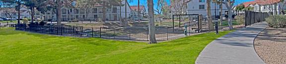 Walkway and Park | The Catherine Townhomes in Scottsdale