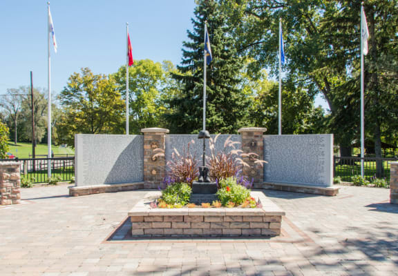 Wilson-Park Veterans memorial