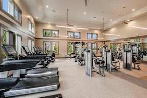 Fitness Center at The Morgan Luxury Apartments in Orlando FL