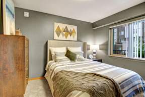 Model Bedroom | Apartments For Rent in Shoreline WA | Echo Lake