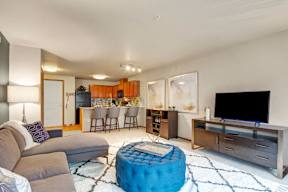 Echo Lake Living Room | Apartments For Rent In Shoreline WA |