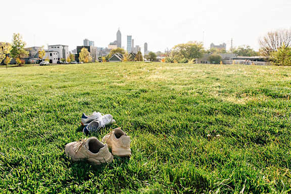 Walkable Park at Gathyr Apartments, Indianapolis