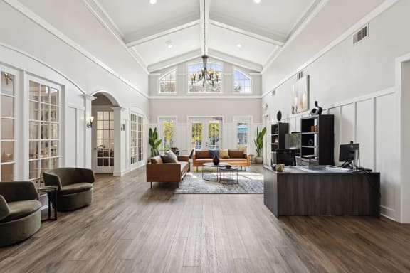 Social lounge at Lakeside Vista Apartments in Kennesaw GA
