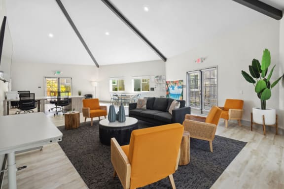 Social Lounge at Park Crest Apartments in San Diego CA