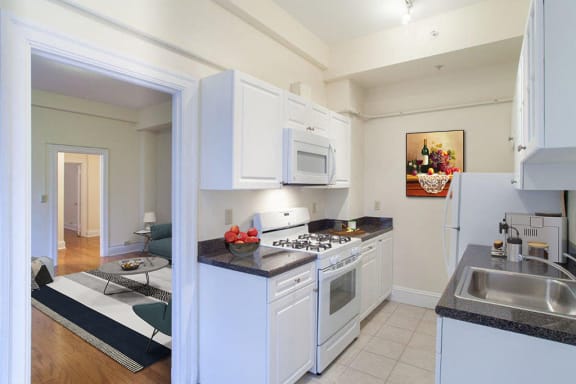 All Electric Kitchen at The Regent, Brookline