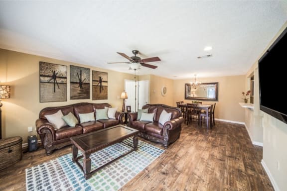 Large Open Living Room at Reserve at Park Place Apartment Homes, Mississippi, 39402