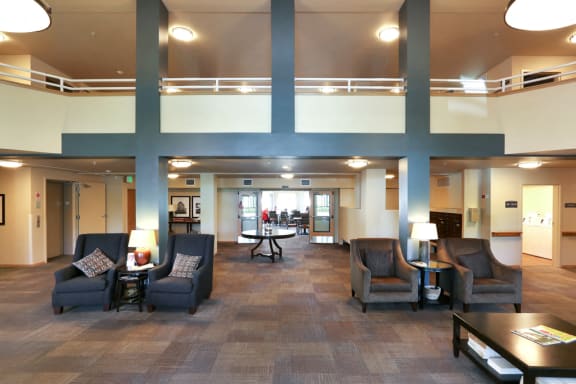  Community Lounge at VINTAGE AT BELLINGHAM, Bellingham, WA, 98226
