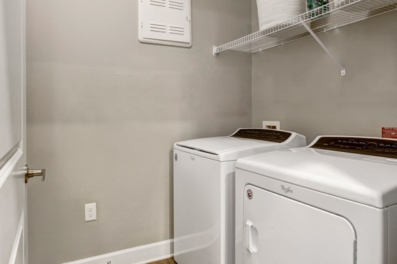 laundry room with washer and dryer at Ascent at Mallard Creek Charlotte, NC