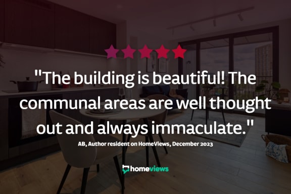 the building is beautiful the communal areas are well thought out and always immaculate