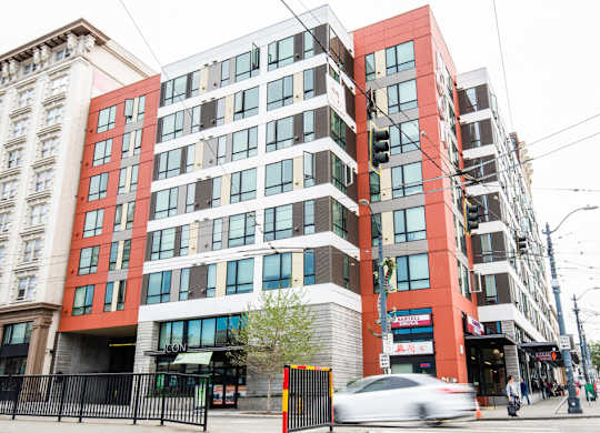 Exterior View of Icon Apartments in Seattle, WA Located in Downtown at Icon Apartments, Washington
