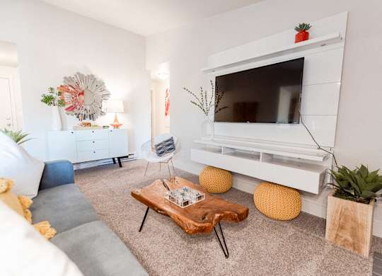 Living Room at Northpoint Apartments, Tacoma, WA