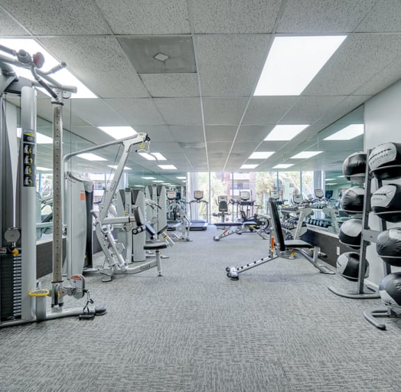 World-Class Fitness Center at La Vista Terrace, Hollywood, CA, 90046