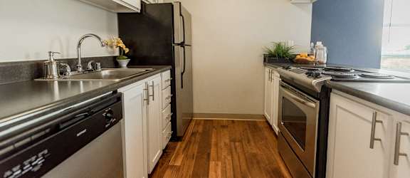 Kitchen at The Aviator, Renton, Washington