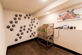 Kent Apartments - Driftwood Apartments - Dog Wash Interior