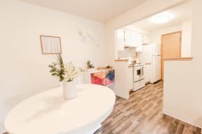 Tacoma Apartments - Monterra Apartments - Dining Room and Kitchen
