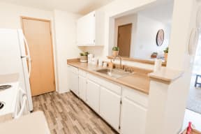 Tacoma Apartments - Monterra Apartments - Kitchen and Living Room