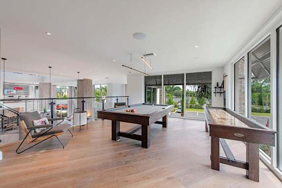  Clubhouse with pool table and shuffleboard