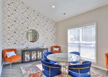 Living Room at Ashbrook Village, Gastonia, North Carolina