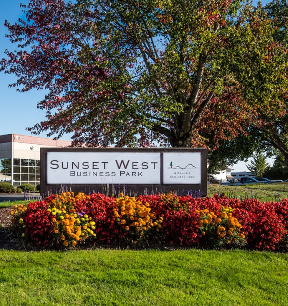 Sunset West Business Park Property Entry and Monument Sign