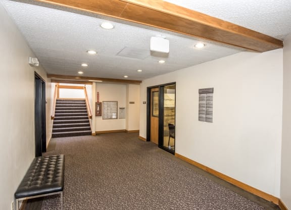 Meridian Professional Building Interior Entry