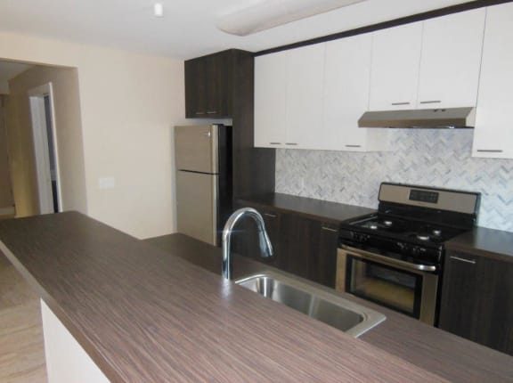 kitchen and counter top
