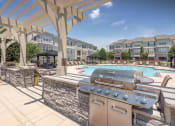 Thumbnail 9 of 16 - BBQ outside  at Amberleigh Bluff, Knoxville, 37922