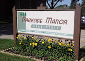 Thumbnail 1 of 18 - Parkside Manor Main Sign 7th Street at Parkside Manor, Coralville, IA, 52241