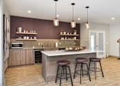 Thumbnail 3 of 30 - Pines of Burnsville - Clubhouse Kitchen