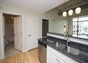 Thumbnail 3 of 16 - Granite counter tops at Studio One Apartments, Detroit