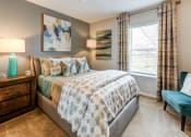 Thumbnail 18 of 32 - Bedroom With Ceiling Fan at Orion Arlington Lakes, Illinois