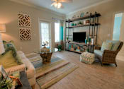 Thumbnail 8 of 13 - Spacious living rooms are offered in all aparment homes.