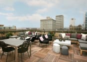 Thumbnail 17 of 35 - Rooftop 3 seating at The Citizens Apartments in Columbus OH