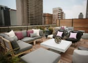 Thumbnail 16 of 35 - Rooftop seating at The Citizens Apartments in Columbus OH