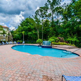 Pool Area at Portofino Apartment Homes, Tampa, FL