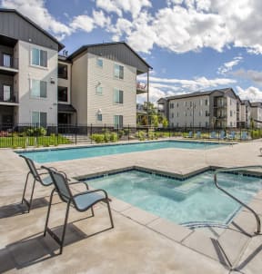 Pool Area at Meadows at Homestead