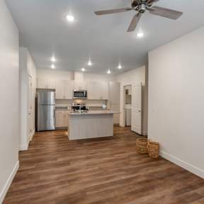 Living Room into Kitchen at Magnolia at Homestead