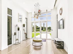 Entrance Leasing Office