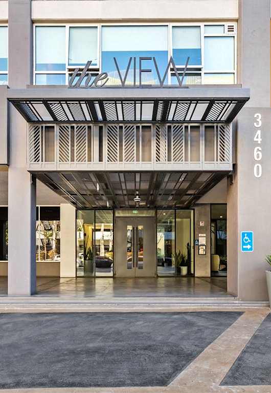 Building Entrance View at The View, Los Angeles, 90005