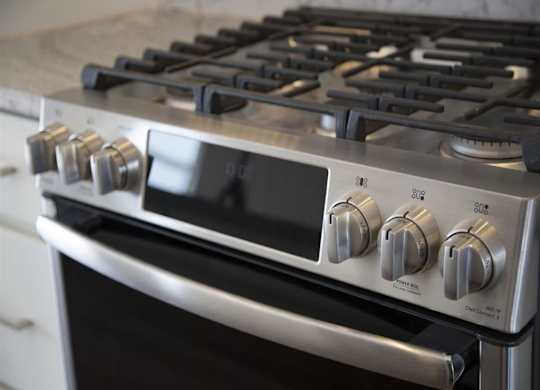 close up stove