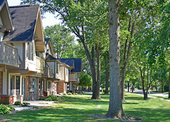 Wooded Setting at Woodland Place, Midland, Michigan