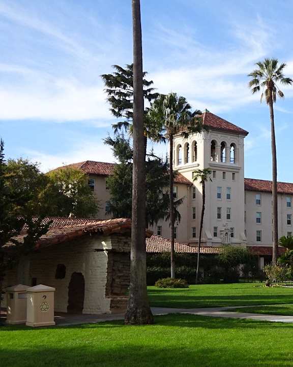 a building on the campus