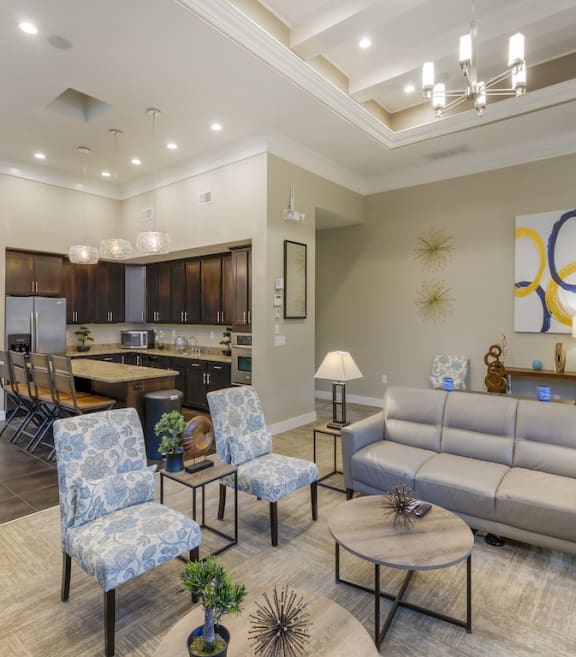 Sitting Area in Clubhouse at Talavera at the Junction Midvale, UT