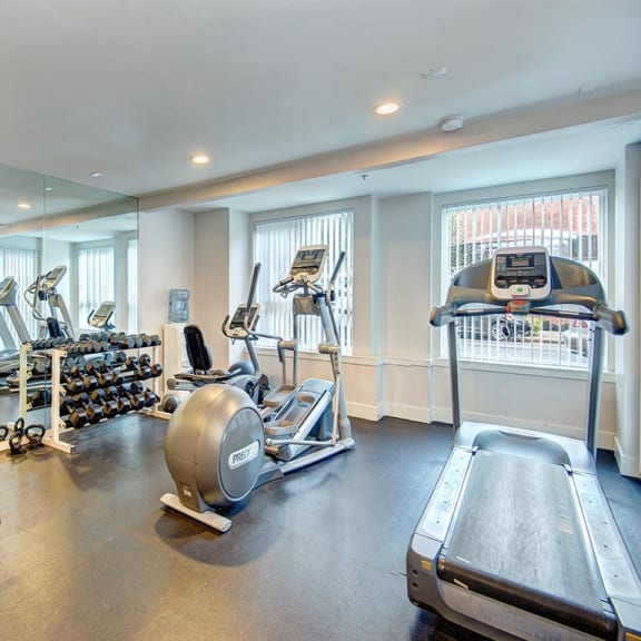 the apartments at masse corner 205 fitness room