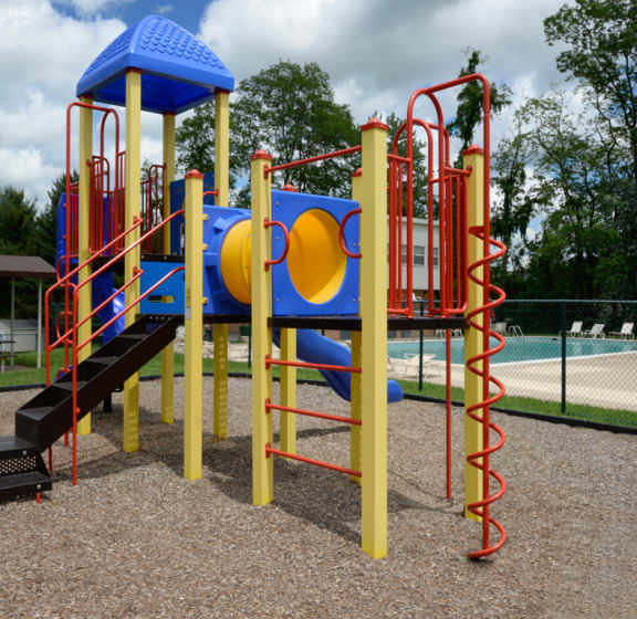 New playground at Painters Mill Apartments, Randallstown, Maryland