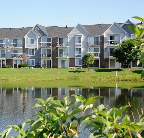 Lake Views From Apartments at The Landings, Westland, MI