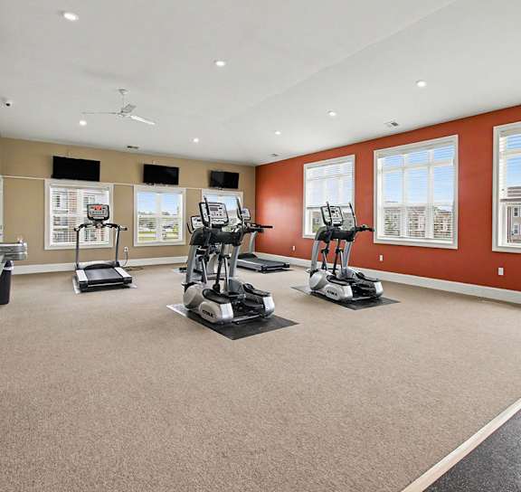Cardio Machines at Andover Pointe Apartment Homes in LaVista, NE